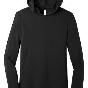 BELLA+CANVAS Unisex Jersey Long Sleeve Hoodie. BC3512