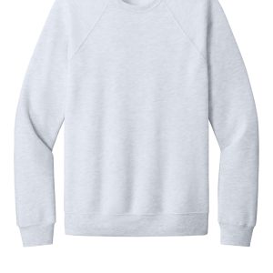 BELLA+CANVAS Unisex Sponge Fleece Raglan Sweatshirt. BC3901