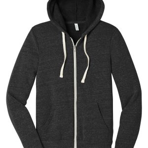 BELLA+CANVAS Unisex Triblend Sponge Fleece Full-Zip Hoodie. BC3909