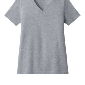 BELLA+CANVAS Women's Relaxed Heather CVC V-Neck Tee BC6405CVC