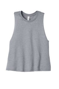 BELLA+CANVAS Women's Racerback Cropped Tank. BC6682