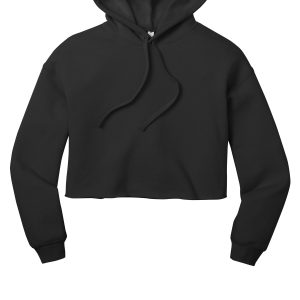 BELLA+CANVAS Women's Sponge Fleece Cropped Fleece Hoodie. BC7502