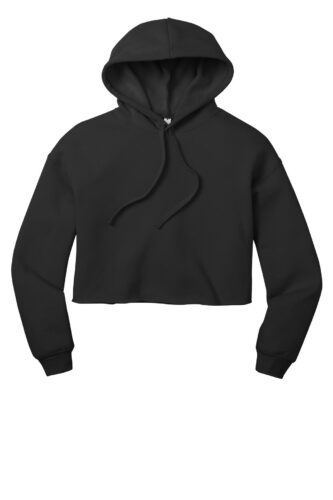 BELLA+CANVAS Women's Sponge Fleece Cropped Fleece Hoodie. BC7502