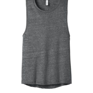 BELLA+CANVAS Women's Flowy Scoop Muscle Tank. BC8803