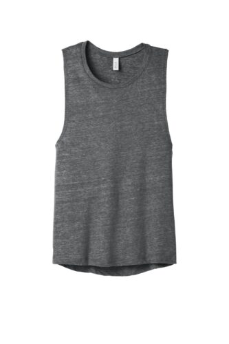 BELLA+CANVAS Women's Flowy Scoop Muscle Tank. BC8803
