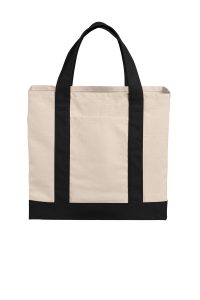 Port Authority Cotton Canvas Two-Tone Tote BG429
