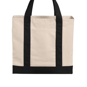 Port Authority Cotton Canvas Two-Tone Tote BG429
