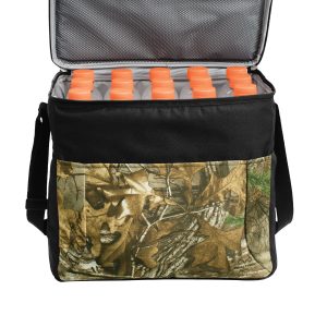 Port Authority Camouflage 24-Can Cube Cooler. BG514C