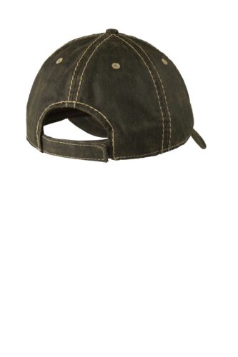 Port Authority Pigment Print Distressed Cap. C924