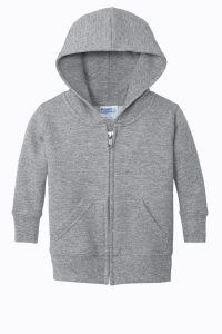 Port & Co Infant Core Fleece Full-Zip Hooded Sweatshirt. CAR78IZH