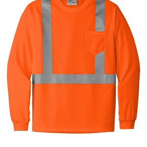 CornerStone ANSI 107 Class 2 Mesh Long Sleeve Tee. CS201