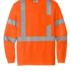 CornerStone ANSI 107 Class 3 Mesh Long Sleeve Tee. CS203