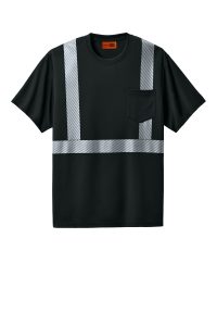 CornerStone Enhanced Visibility Segmented Tape Tee CS206