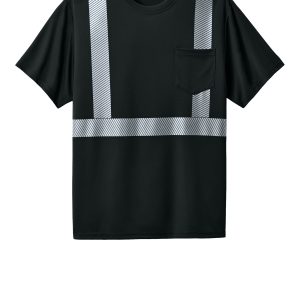 CornerStone Enhanced Visibility Segmented Tape Tee CS206
