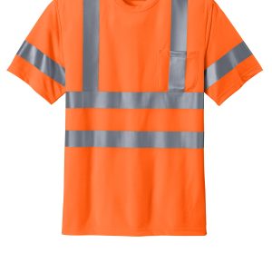CornerStone - ANSI 107 Class 3 Short Sleeve Snag-Resistant Reflective T-Shirt. CS408