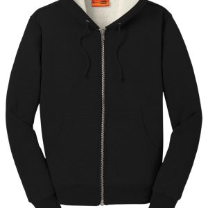 CornerStone Heavyweight Sherpa-Lined Hooded Fleece Jacket. CS625