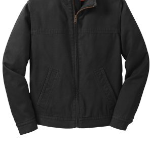 CornerStone Washed Duck Cloth Flannel-Lined Work Jacket. CSJ40