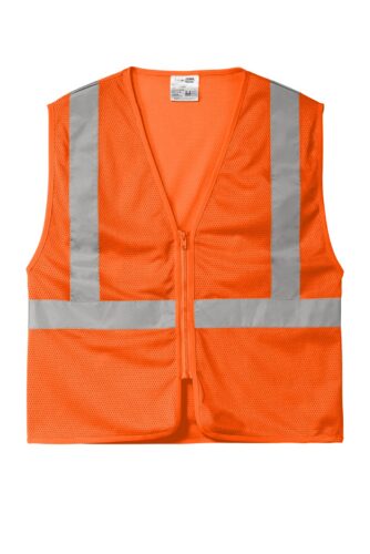 CornerStone ANSI 107 Class 2 Economy Mesh Zippered Vest. CSV101