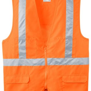 CornerStone - ANSI 107 Class 2 Mesh Back Safety Vest. CSV405