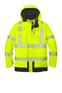 Carhartt ANSI 107 Class 3 Waterproof Heavyweight Insulated Jacket CT106694