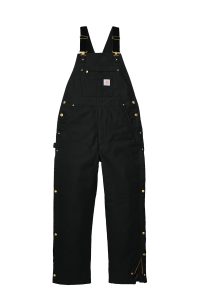 Carhartt Short Firm Duck Insulated Bib Overalls CTS106672