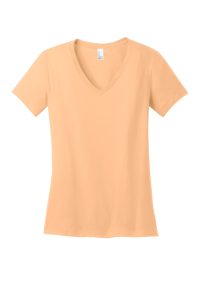 District - Women's Perfect Weight V-Neck Tee. DM1170L