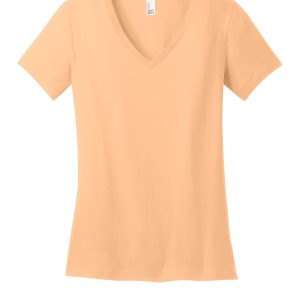 District - Women's Perfect Weight V-Neck Tee. DM1170L