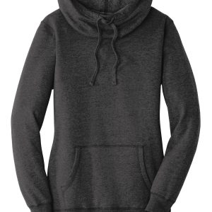 District Women's Lightweight Fleece Hoodie. DM493