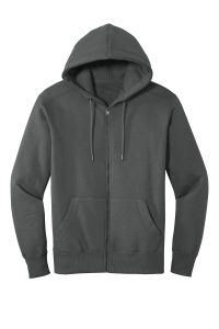 District Perfect Weight Fleece Full-Zip Hoodie DT1103
