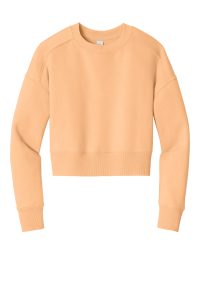 District Women's Perfect Weight Fleece Cropped Crew DT1105