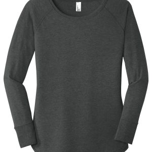 District Women's Perfect Tri Long Sleeve Tunic Tee. DT132L