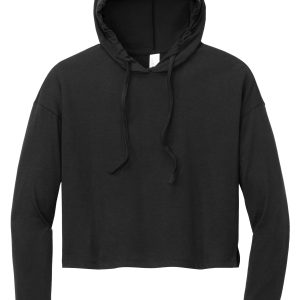 District Women's Perfect Tri Midi Long Sleeve Hoodie DT1390L