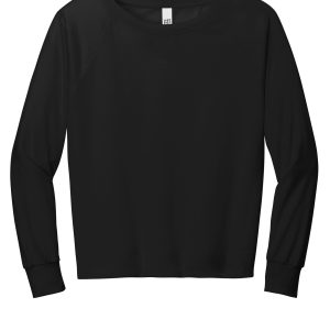 District Women's Featherweight French Terry Long Sleeve Crewneck DT672