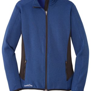 Eddie Bauer Women's Full-Zip Heather Stretch Fleece Jacket. EB239