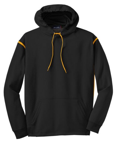 Sport-Tek Tech Fleece Colorblock Hooded Sweatshirt. F246