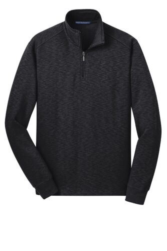 Port Authority Slub Fleece 1/4-Zip Pullover. F295