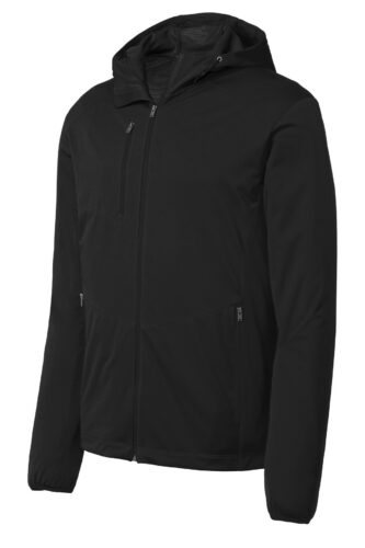 Port Authority Active Hooded Soft Shell Jacket. J719