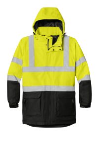 Port Authority ANSI 107 Class 3 Safety Heavyweight Parka. J799S