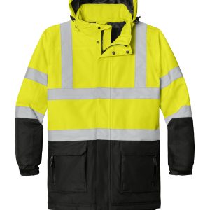 Port Authority ANSI 107 Class 3 Safety Heavyweight Parka. J799S