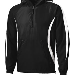 Sport-Tek Colorblock Raglan Anorak. JST63