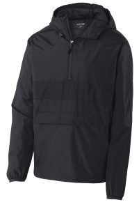 Sport-Tek Zipped Pocket Anorak. JST65