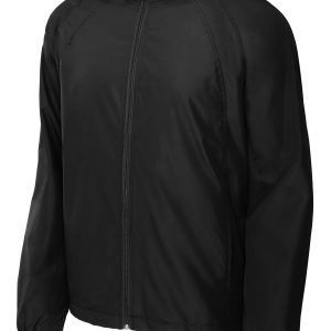 Sport-Tek Hooded Raglan Jacket. JST73