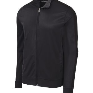 Sport-Tek Tricot Sleeve Stripe Track Jacket. JST94