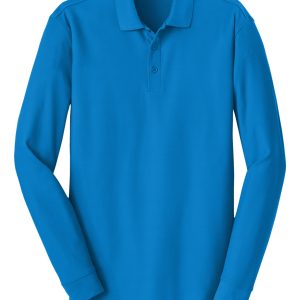 Port Authority Long Sleeve Core Classic Pique Polo. K100LS