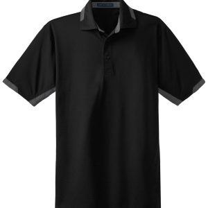 Port Authority Dry Zone Colorblock Ottoman Polo. K524
