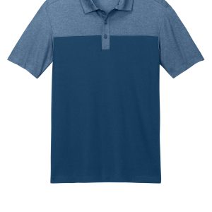Port Authority Fine Pique Blend Blocked Polo K831