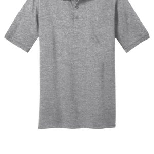 Port & Co Core Blend Jersey Knit Pocket Polo. KP55P