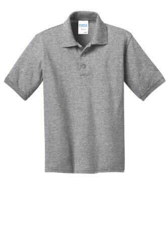 Port & Co Youth Core Blend Jersey Knit Polo. KP55Y