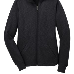 Port Authority Women's Slub Fleece Full-Zip Jacket. L293