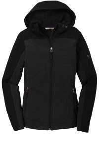 Port Authority Women's Hooded Core Soft Shell Jacket. L335